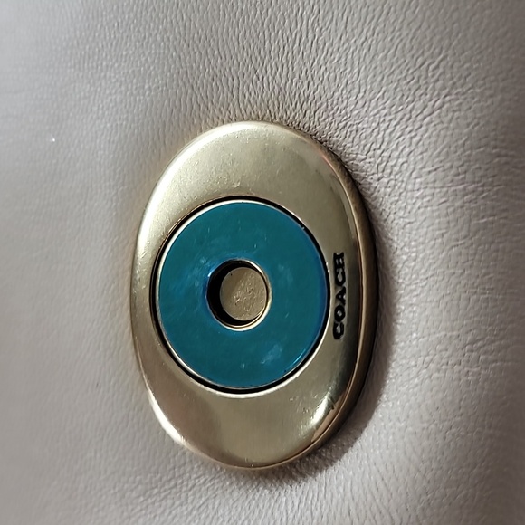 Coach Pillow Tabby Shoulder Crossbody Bag In Soft Cream - Picture 8 of 13